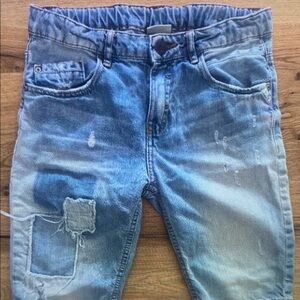 Stylish Blue Kids Denim Shorts